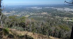 Looking towards Melbourne from Mt Dandegong